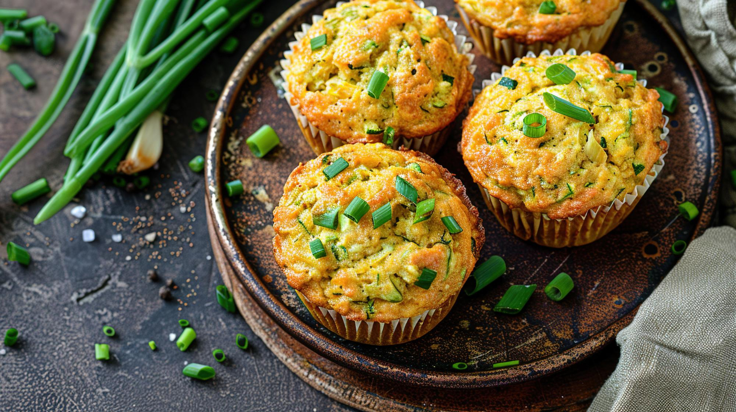 Easy & Healthy Carrot Zucchini Muffins Recipe