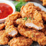 Discover the ultimate fried chicken tenders recipe with a crispy golden coating, with perfect flavor. Easy, and perfect for any occasion.