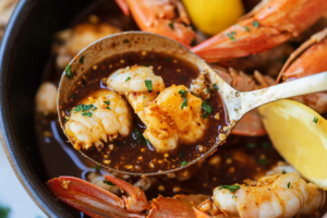 Master this seafood boil sauce recipe to transform any seafood boil into a rich, flavorful feast with butter and garlic spices.